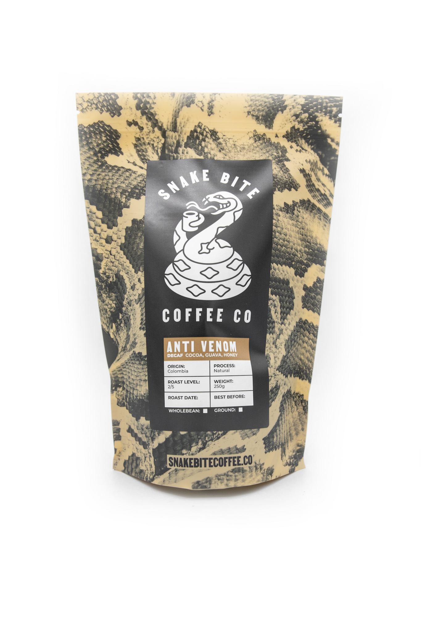 Anti-Venom - Snake Bite Coffee - Fresh Coffee Beans