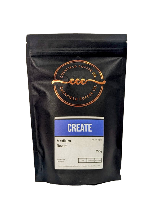 CREATE Medium Roast Blend-Cuckfield Coffee-Fresh Coffee Beans